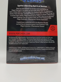 Pokemon TCG: Mega Evolution-Phantasmal Flames Booster Bundle (6 Packs) - Image 4