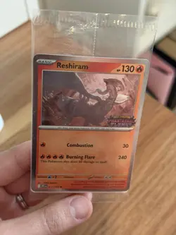 Pokemon Phantasmal Flames Reshiram 017/094 Barnes & Noble Promo Stamped - Image 3