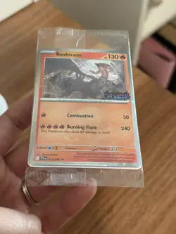 Pokemon Phantasmal Flames Reshiram 017/094 Barnes & Noble Promo Stamped - Image 4