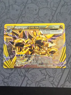 Pokemon: Hydreigon #87/114 Holo Rare BREAK XY Steam Siege 2016 - LP - J89 - Image 1