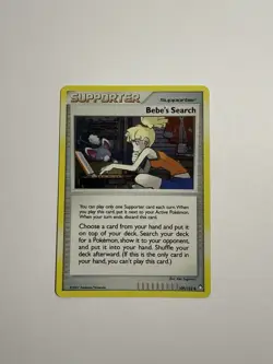 Pokemon TCG Bebe's Search Mysterious Treasures 109/123 Cosmos Holo LP - Image 1