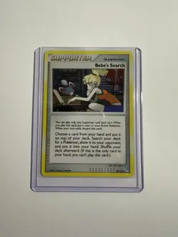 Pokemon TCG Bebe's Search Mysterious Treasures 109/123 Cosmos Holo LP - Image 5