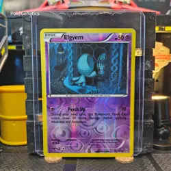 Elgyem Breakthrough Reverse Holo Pokemon TCG 73/162 XY Common - Image 1