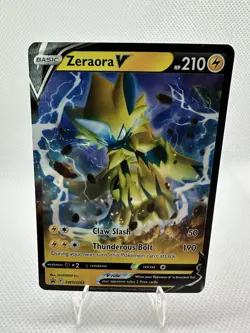Pokemon Zeraora V SWSH263 Sword & Shield Black Star Promo Holo English Basic - Image 1