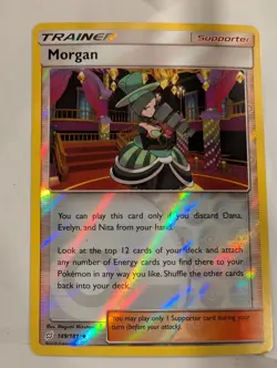 Morgan 149/181 - SM-Team Up Pokemon Reverse Holo Foil Nice! - Image 1