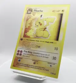 Thicc Pikachu/Thicc Charizard Pokemon Card (4x6 Inch) - Image 2