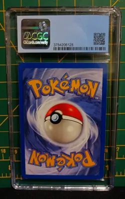 CGC 9 Dark Charmeleon 32/82 Pokemon Team Rocket 1st Edition WOTC - Image 2