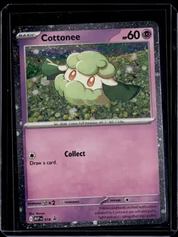 Cottonee (Cosmos Holo) - 018 - Black Star Promo 2025 (NM) / Pokemon TCG - Image 1