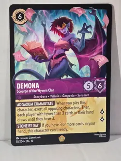 Disney Lorcana Demona - Whispers in the Well 55/204 LEGENDARY - Image 1
