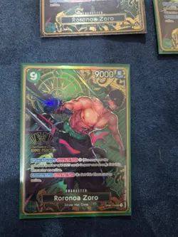 One Piece Card Game TCG Roronoa Zoro (OP06-118) English 2nd Anniversary Edition - Image 1