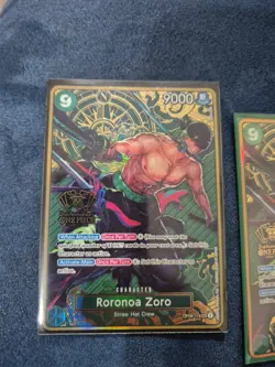 One Piece Card Game TCG Roronoa Zoro (OP06-118) English 2nd Anniversary Edition - Image 2