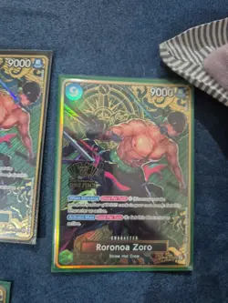 One Piece Card Game TCG Roronoa Zoro (OP06-118) English 2nd Anniversary Edition - Image 3