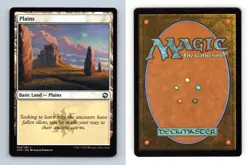 Plains #263/281 MTG D&D Adventures In The Forgotten Realms 2021 Land TCG Card - Image 1