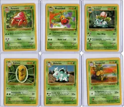 28 Pokemon Card Lot - Base Set 2 - WOTC Vintage Grass & Rare Trainers - LP/NM - Image 5