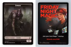 Zombie #9/19 MTG D&D Adventures In The Forgotten Realms Token TCG Card - Image 1