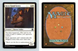 Keen-Eared Sentry #22 MTG D&D Adventures In The Forgotten Realms Uncommon TCG - Image 1