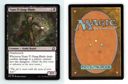 Yuan-Ti Fang-Blade #128 MTG D&D Adventures In The Forgotten Realms Common TCG - Image 1