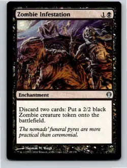Magic the Gathering Zombie Infestation Archenemy MTG Free Shipping! - Image 1