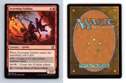 Swarming Goblins #162/281 MTG D&D Adventures In The Forgotten Realms Common TCG - Image 1