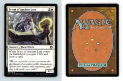 Priest Of Ancient Lore #35 MTG D&D Adventures In The Forgotten Realms Common TCG - Image 1