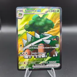 Torterra EX 185/162 Pokemon Card - SV05: Temporal Forces Holo - NM - Image 1