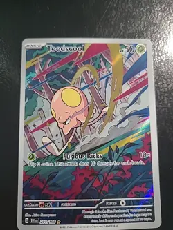 Toedscool 201/198 Scarlet & Violet Base Set Illustration Rare Pokemon TCG NM - Image 1