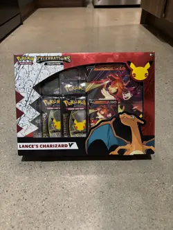 Pokemon celebrations | Lance's Charizard V Box [Brand new] Pokemon TCG - Image 1