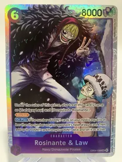 Rosinante & Law EB04-038 OP14 One Piece The Azure Sea's Seven - Image 1