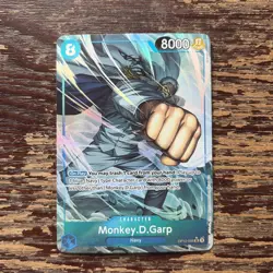 Monkey.D.Garp (Alt Art) OP12-056 Legacy of the Master One Piece English - Image 1
