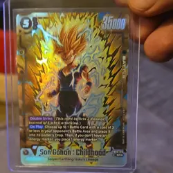 Bandai Dragon Ball Super Card Game Son Gohan: Childhood alt art secret rare - Image 1