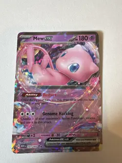Mew ex 151/165 Pokemon TCG Scarlet & Violet 151 English Card NM/M - Image 1