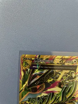 M Rayquaza EX 98/98 Shiny Full Art Holo Card XY-Ancient Origins LP Condition - Image 2