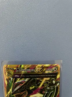 M Rayquaza EX 98/98 Shiny Full Art Holo Card XY-Ancient Origins LP Condition - Image 3