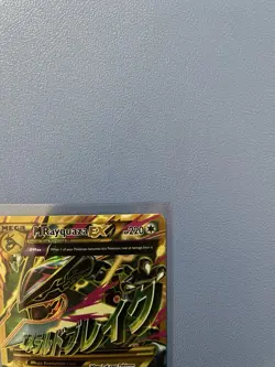 M Rayquaza EX 98/98 Shiny Full Art Holo Card XY-Ancient Origins LP Condition - Image 4