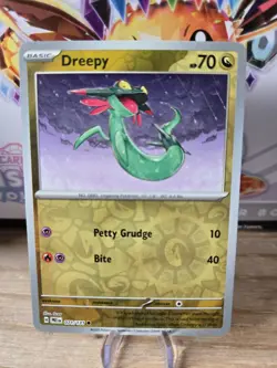 Pokemon Card 071/131 DREEPY PRISMATIC EVOLUTIONS REVERSE HOLO NM - Image 1