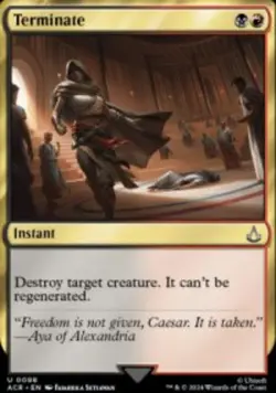 Terminate Assassin's Creed (ACR) 98 MTG Reg NM - Image 1