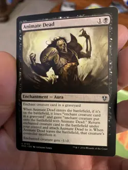 Animate Dead MKC Regular NM MTG - Image 1