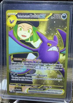 Pokemon Team Rocket's Crobat ex(UR) 131/098 SV10 The Glory of Team Rocket - Image 1
