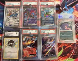 Pokemon Graded Lot: JAPANESE EX - 7 Slabs PSA 9 Heatran 1st Ed Hydreigon - Image 1