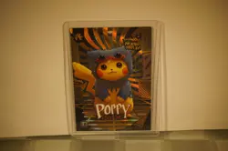 Pokemon Pikachu #E19 Poppy Playtime Gold Holo Cosplay - Image 1