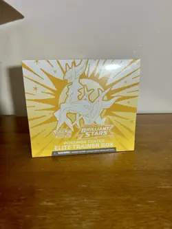 Pokemon Center Brilliant Stars ETB Pokemon TCG Sword & Shield Elite Trainer Box - Image 1