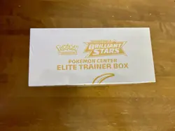 Pokemon Center Brilliant Stars ETB Pokemon TCG Sword & Shield Elite Trainer Box - Image 5