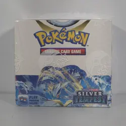 Silver Tempest Pokemon TCG Sword and Shield Booster Box 36 Packs 820650860911 - Image 1