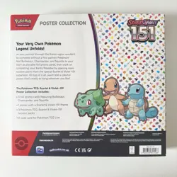 Pokemon TCG: Scarlet & Violet 151 Poster Collection Factory Sealed - Image 2
