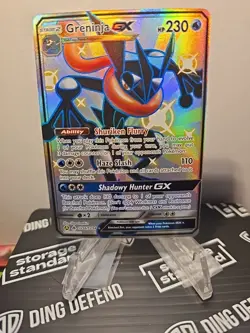 Greninja GX SHINY SECRET RARE SV56/SV94 NM Hidden Fates HOLO 2019 Pokemon TCG - Image 2