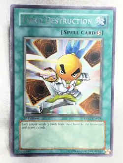 3x Hand Destruction DP07-EN018 Jesse Anderson 1st Edition LP Playset - Image 2