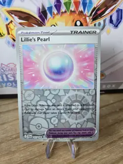 Lillie’s Pearl #151/159 Reverse Holo Journey Together Pokemon TCG Card - Image 1