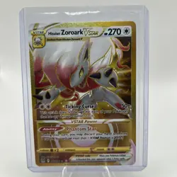Pokemon Hisuian Zoroark VSTAR 213/196 Holo Secret Rare VSTAR Card - Image 1