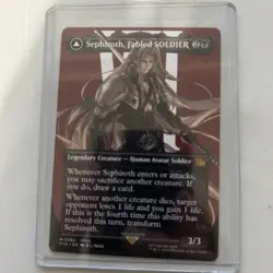 Sephiroth, Fabled SOLDIER (0382) (Borderless) Final Fantasy Regular NM/M - Image 1