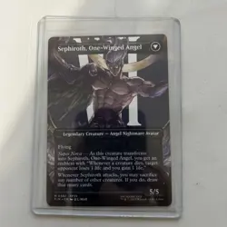 Sephiroth, Fabled SOLDIER (0382) (Borderless) Final Fantasy Regular NM/M - Image 2
